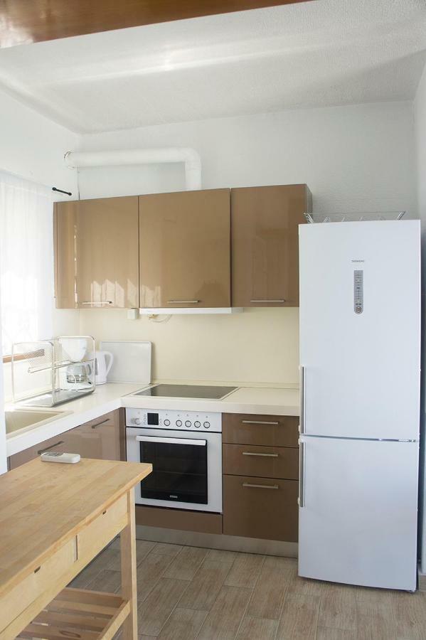 Possidi Aigaiopelagitika 2-Floor Beach House Kalandra ภายนอก รูปภาพ